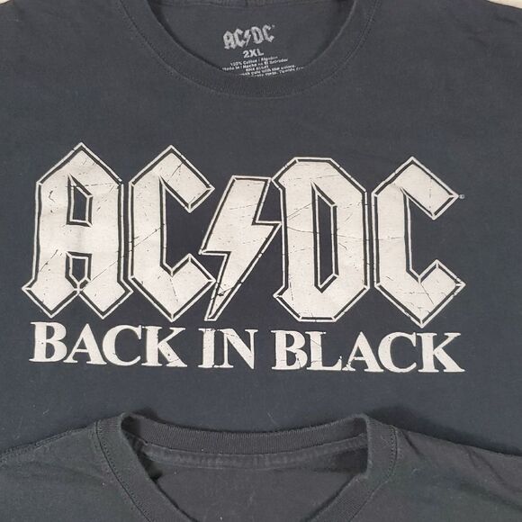 AC/DC and Nirvana Graphic Tees Bundle 2XL - Picture 4 of 14